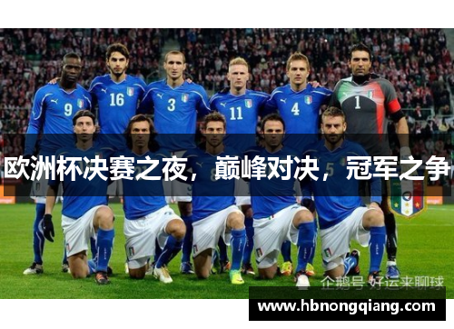欧洲杯决赛之夜，巅峰对决，冠军之争