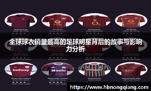 全球球衣销量最高的足球明星背后的故事与影响力分析